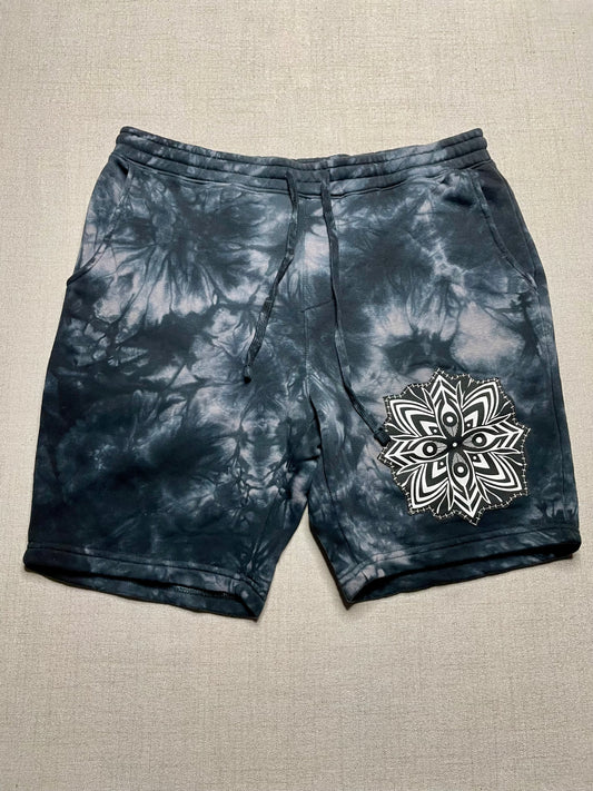 Mandala Sweat Shorts Xlarge