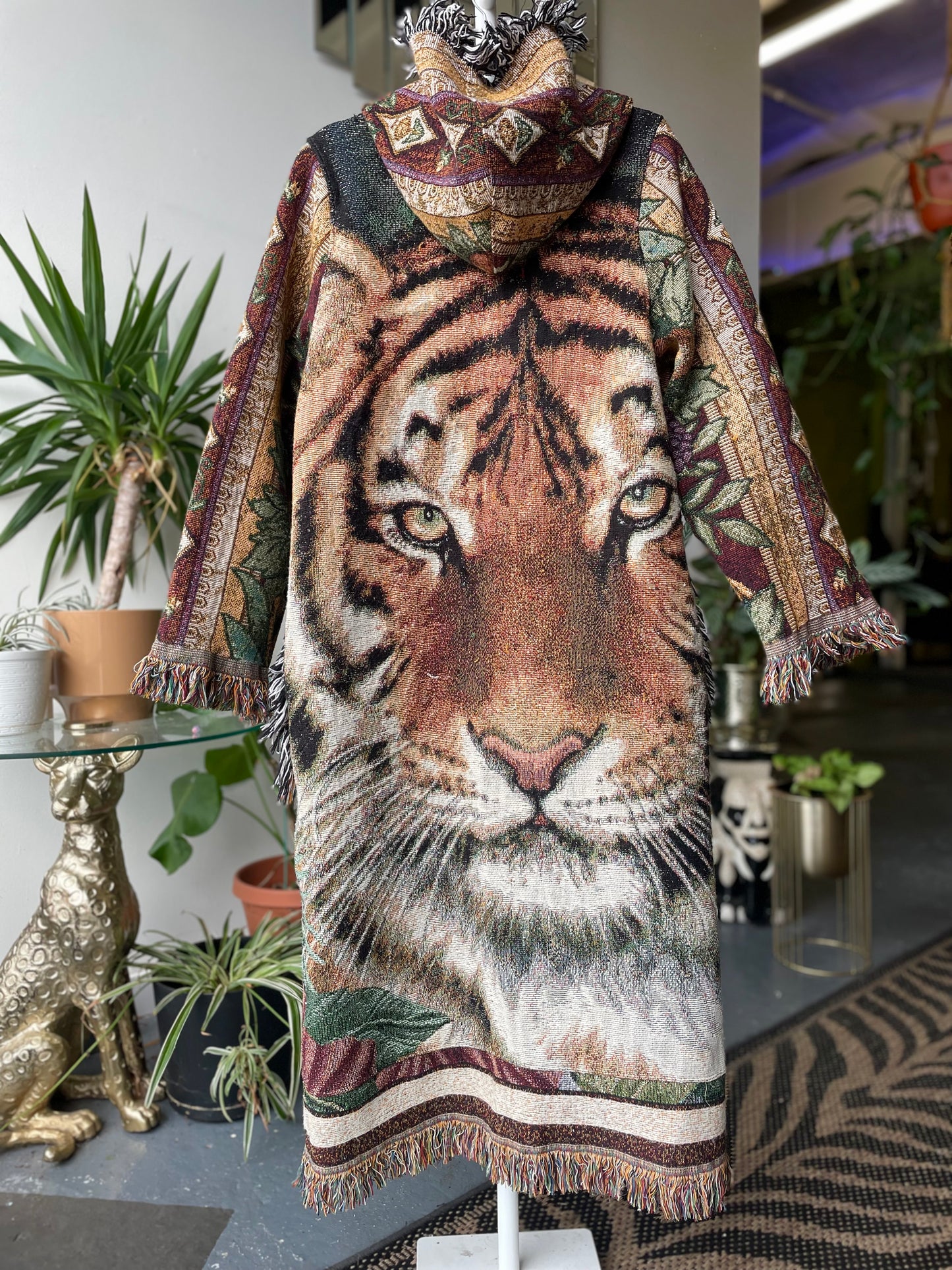 Tapestry Blanket Coat S/M