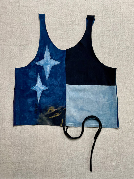 Patchwork Corset Tank L/XL