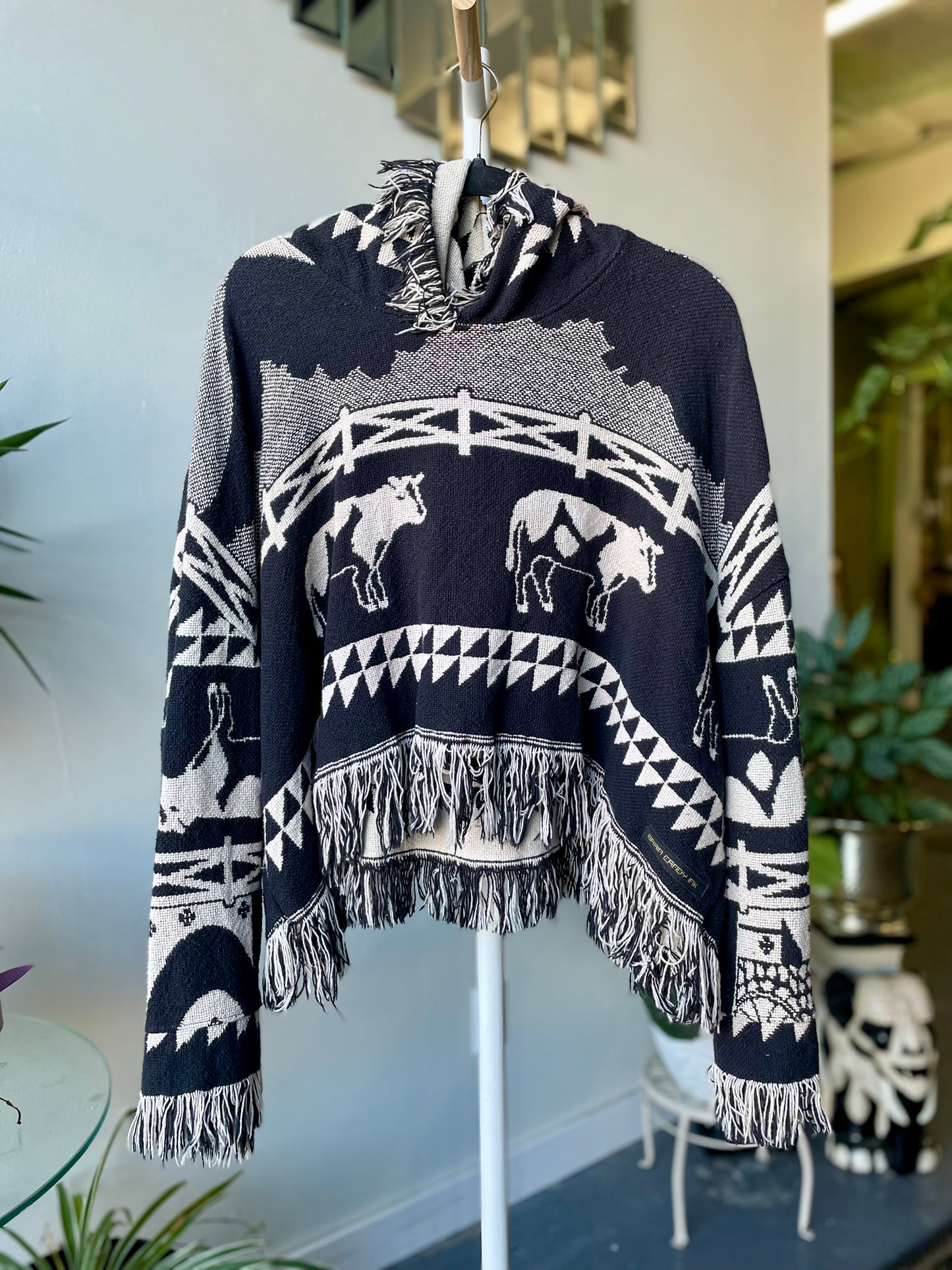 Tapestry Crop Poncho