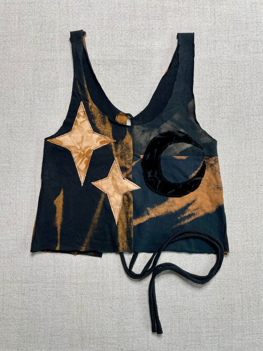 Patchwork Corset Tank M