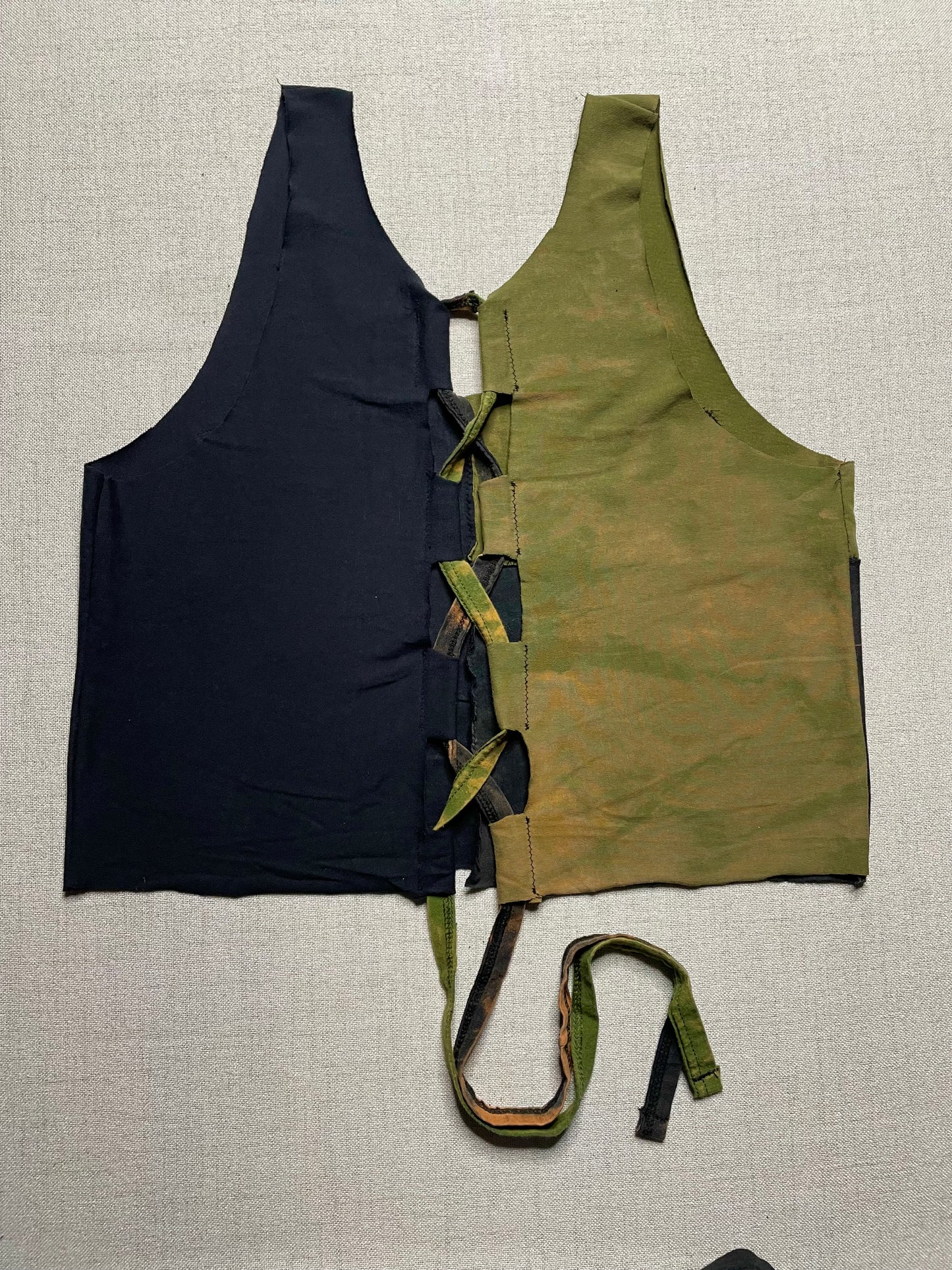 Patchwork Corset Tank 2X/3X