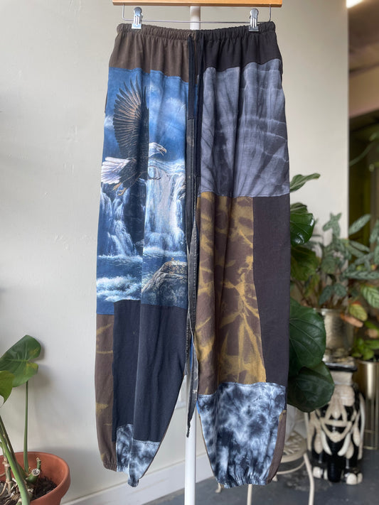 Eagle Patchwork Pants