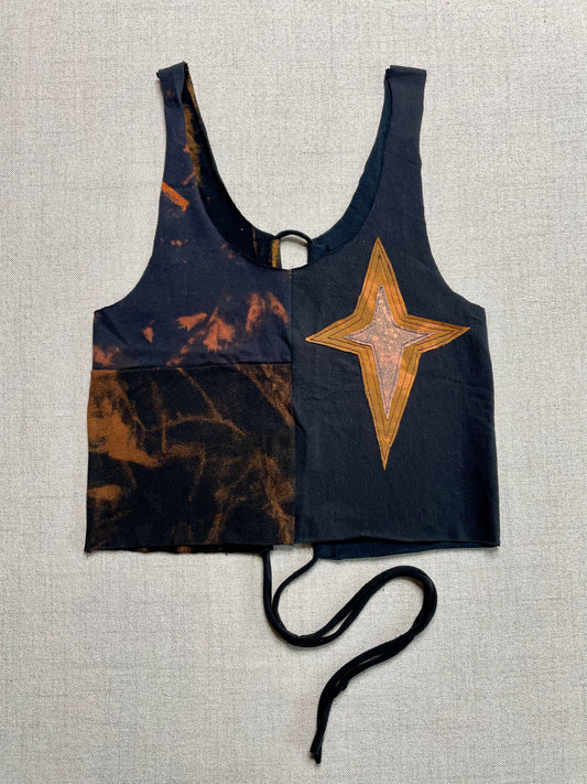 Patchwork Corset Tank M