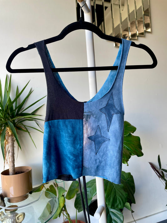Patchwork Corset Tank XS/S