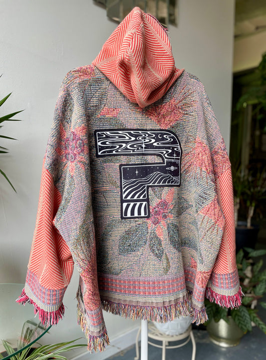 Tipper Tapestry Poncho XL