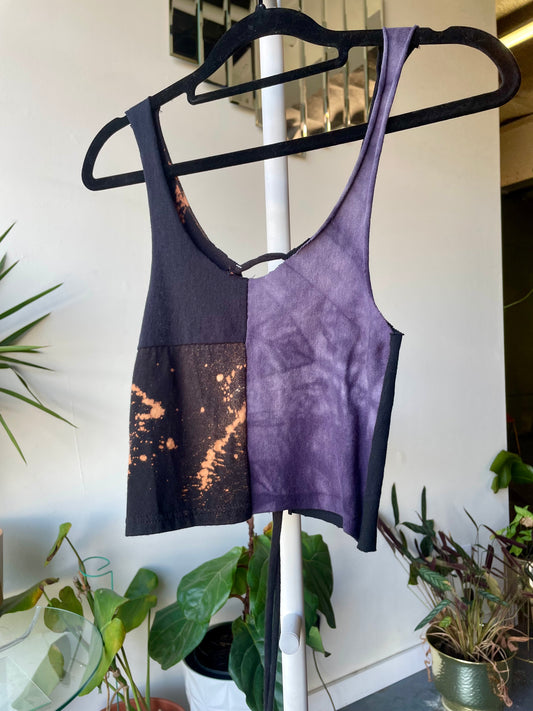 Patchwork Corset Tank XS/S