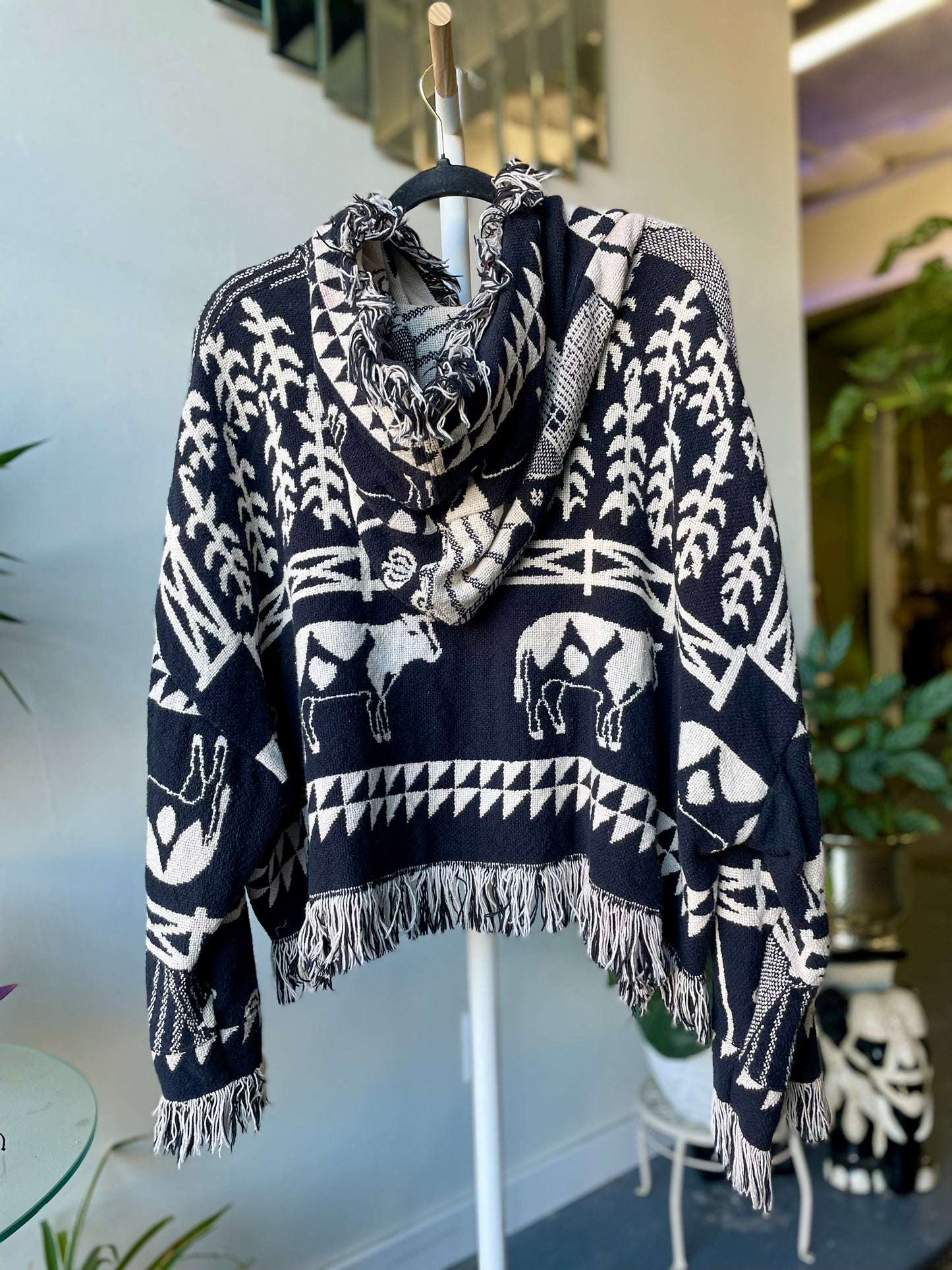 Tapestry Crop Poncho