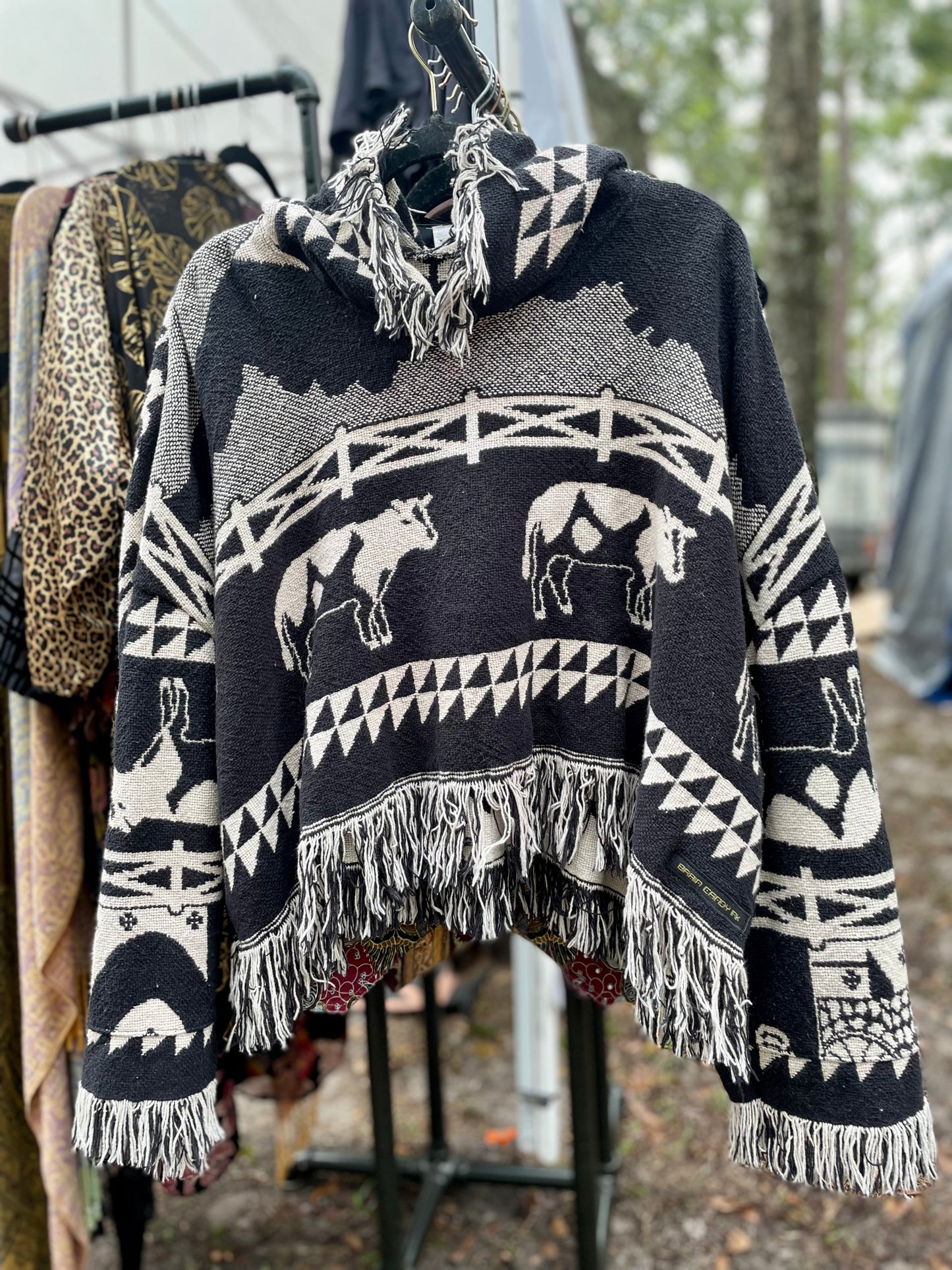 Tapestry Crop Poncho