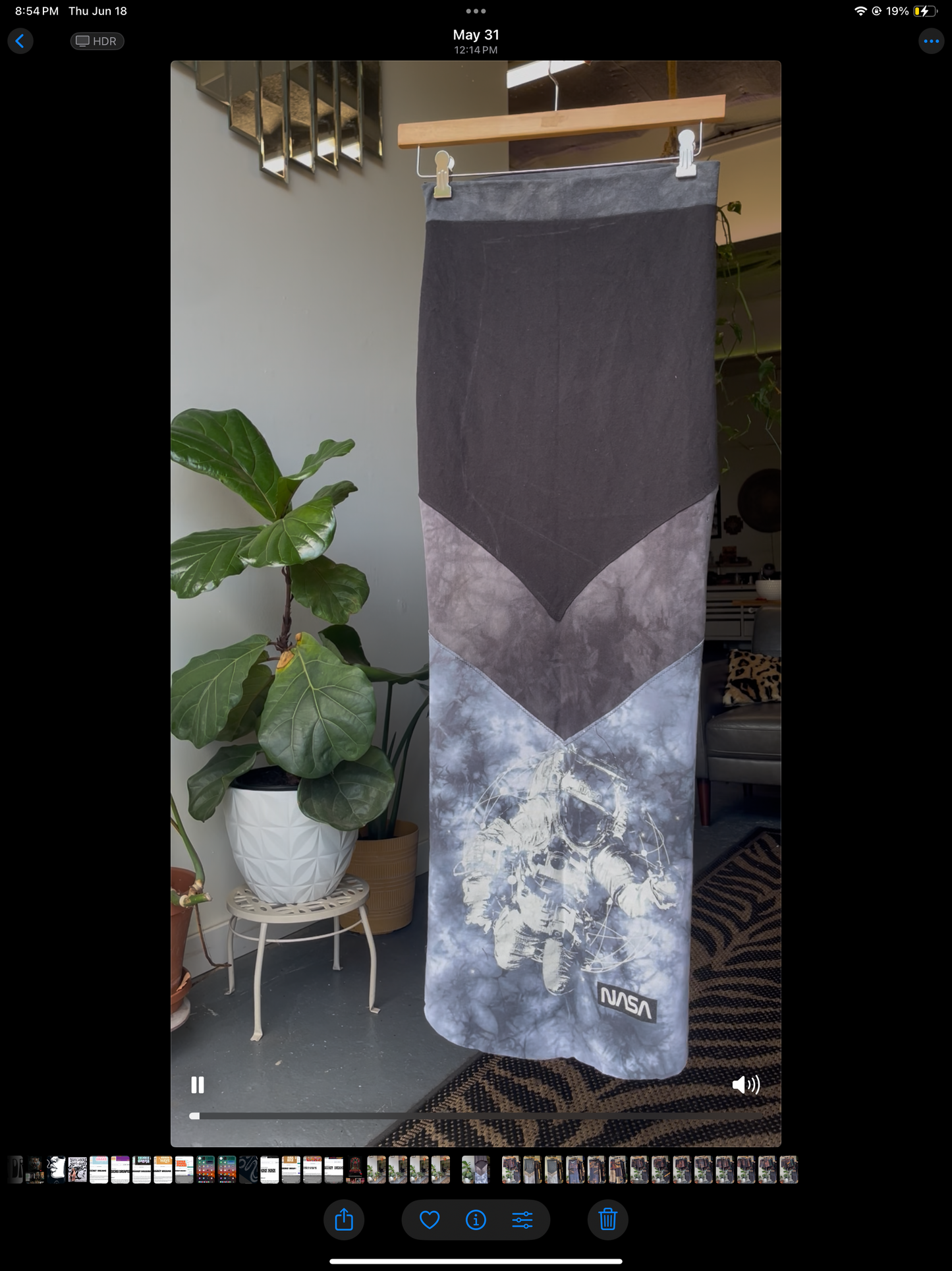 Nasa Skirt Medium