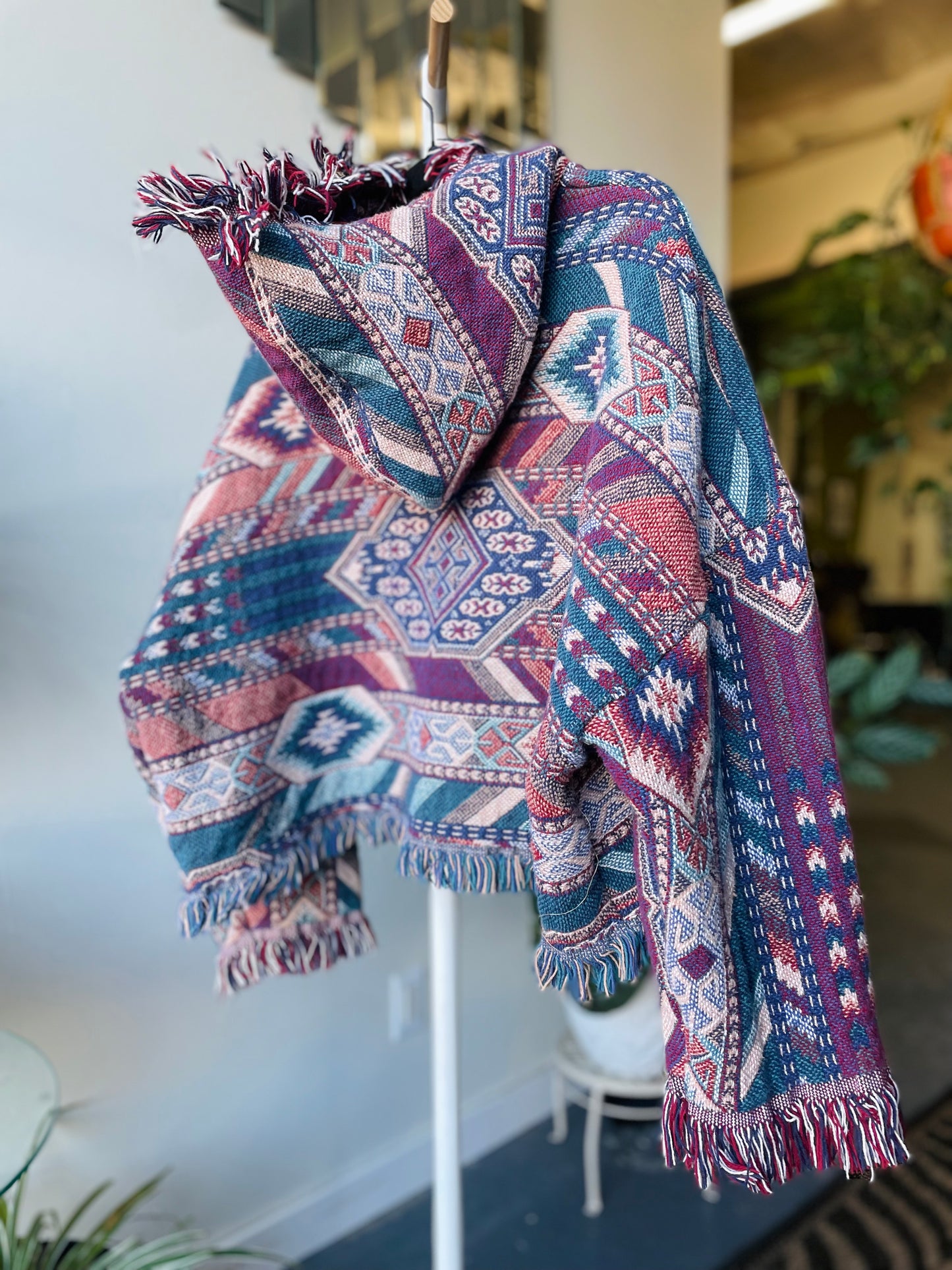 Tapestry Crop Poncho