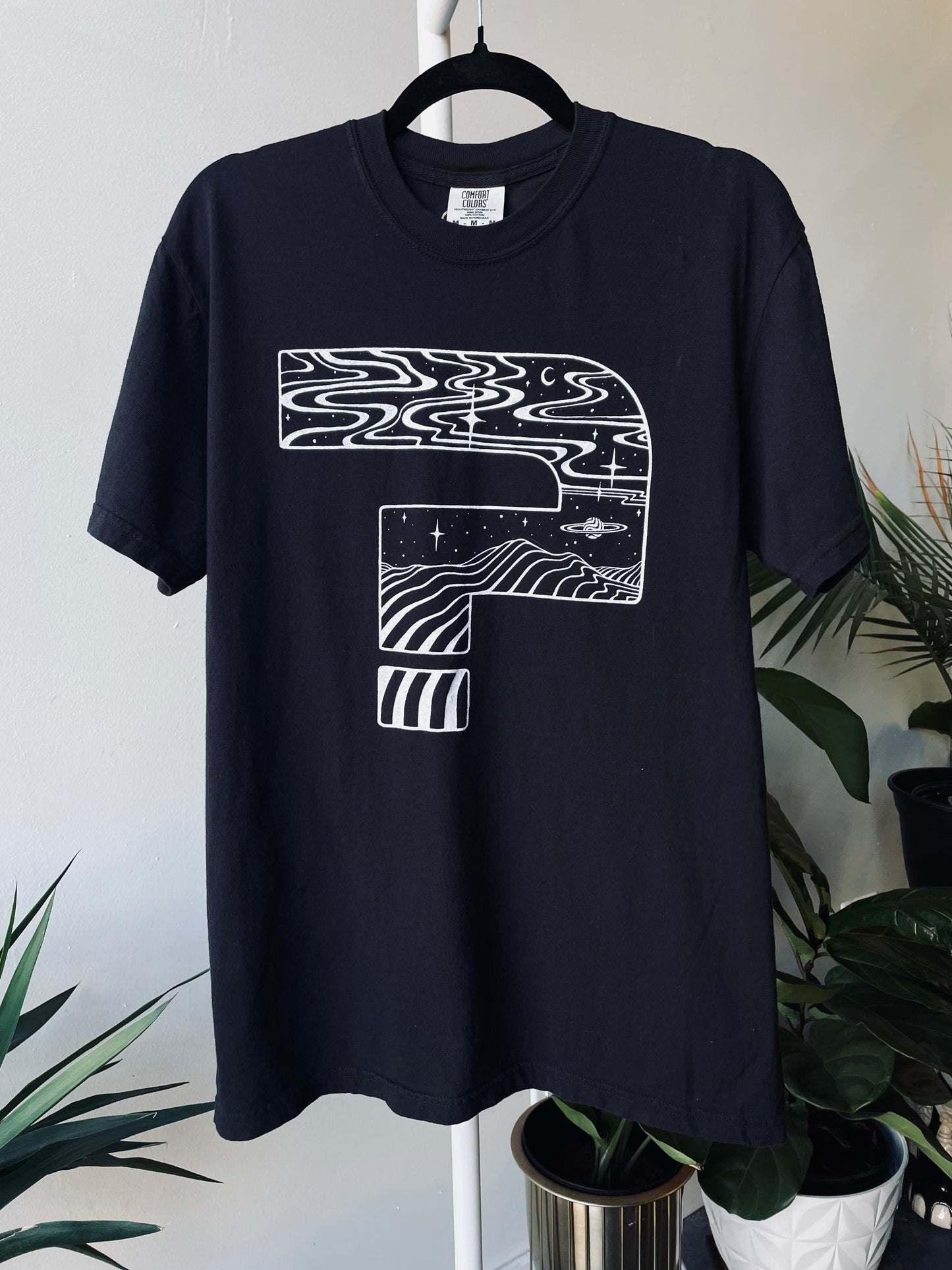 Question Mark Crew Neck Tee