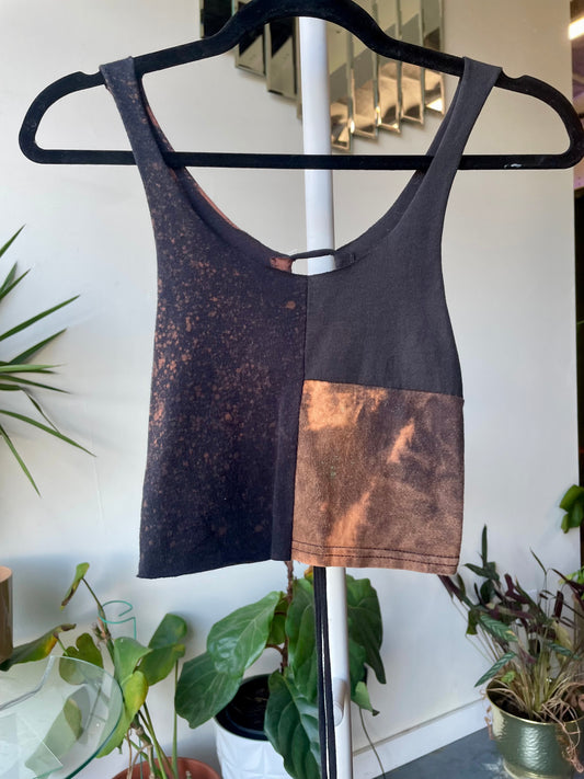 Patchwork Corset Tank XS/S