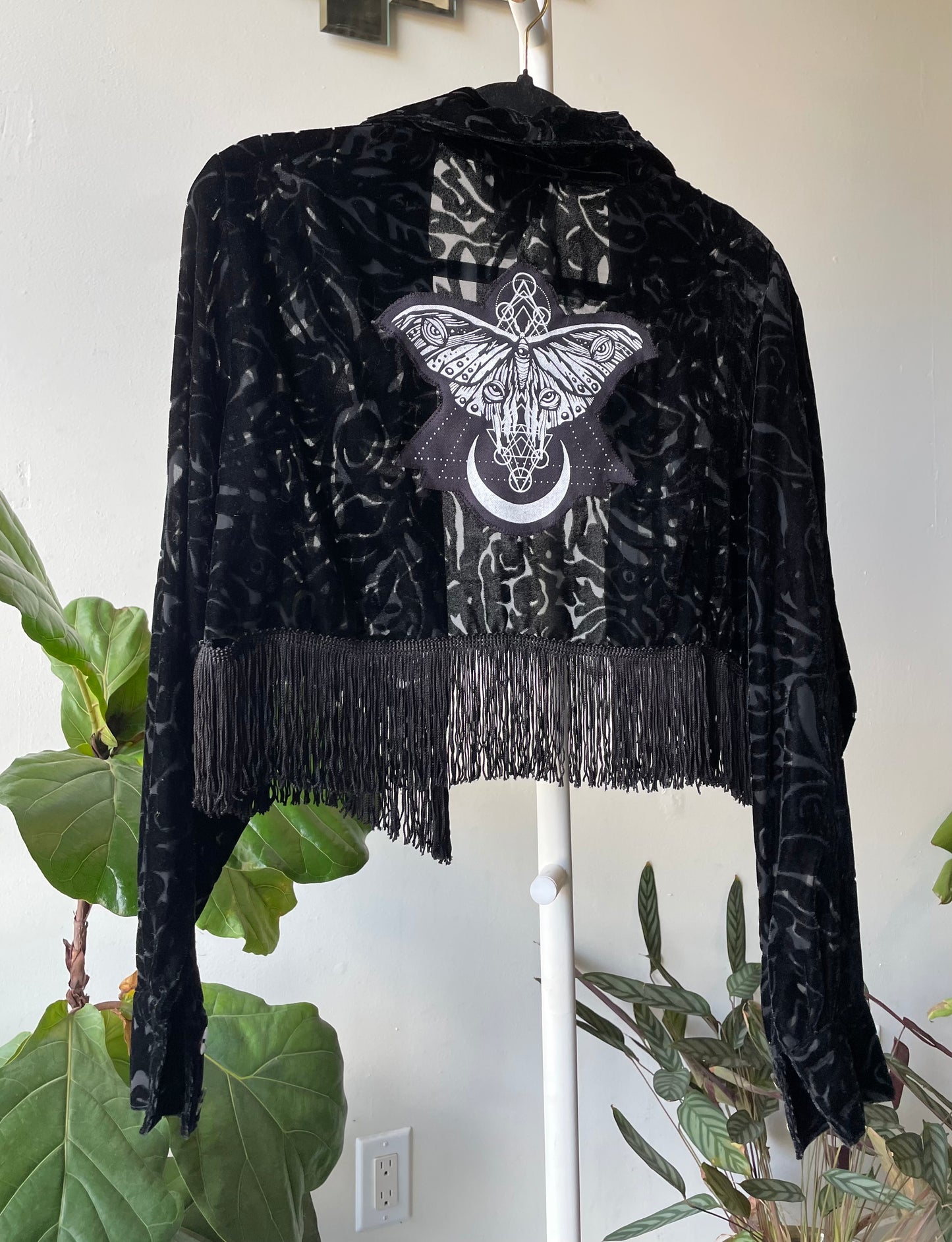 Moth Fringe Crop S