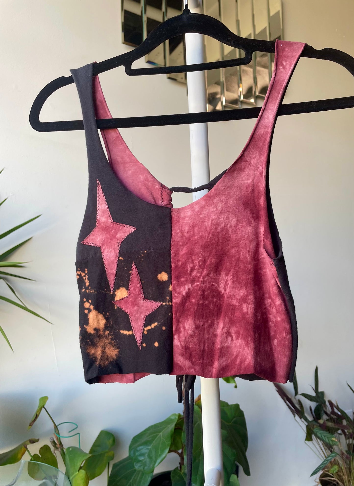 Patchwork Corset Tank XS/S