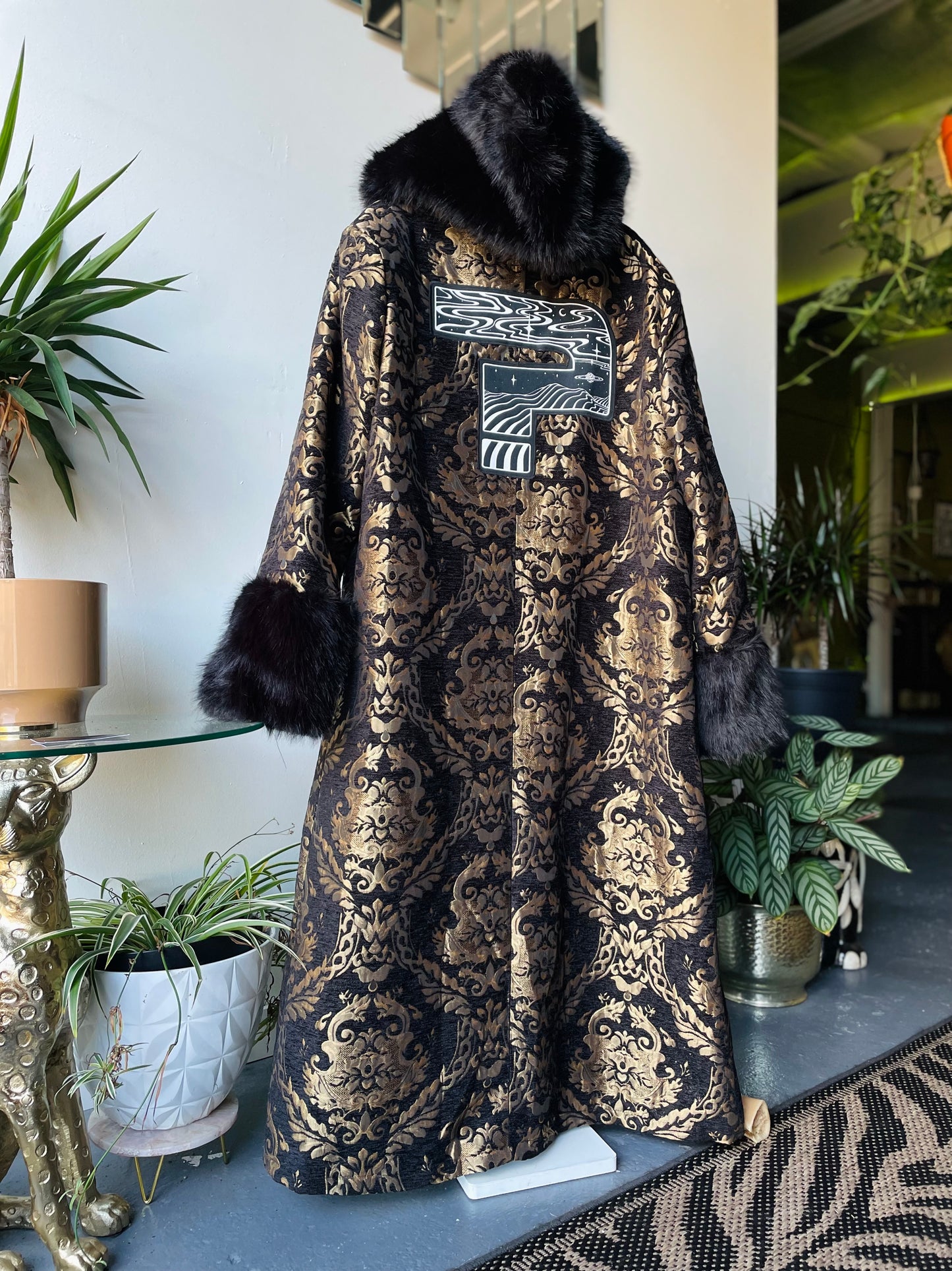 Tipper Faux Fur Coat 2x