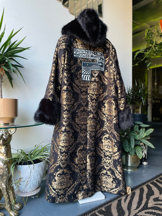 Tipper Faux Fur Coat 2x