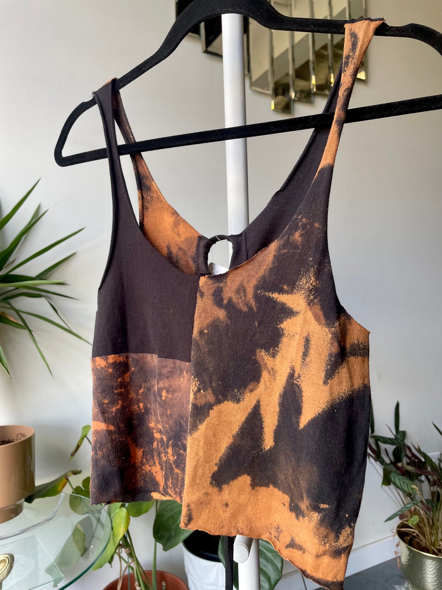 Patchwork Corset Tank M