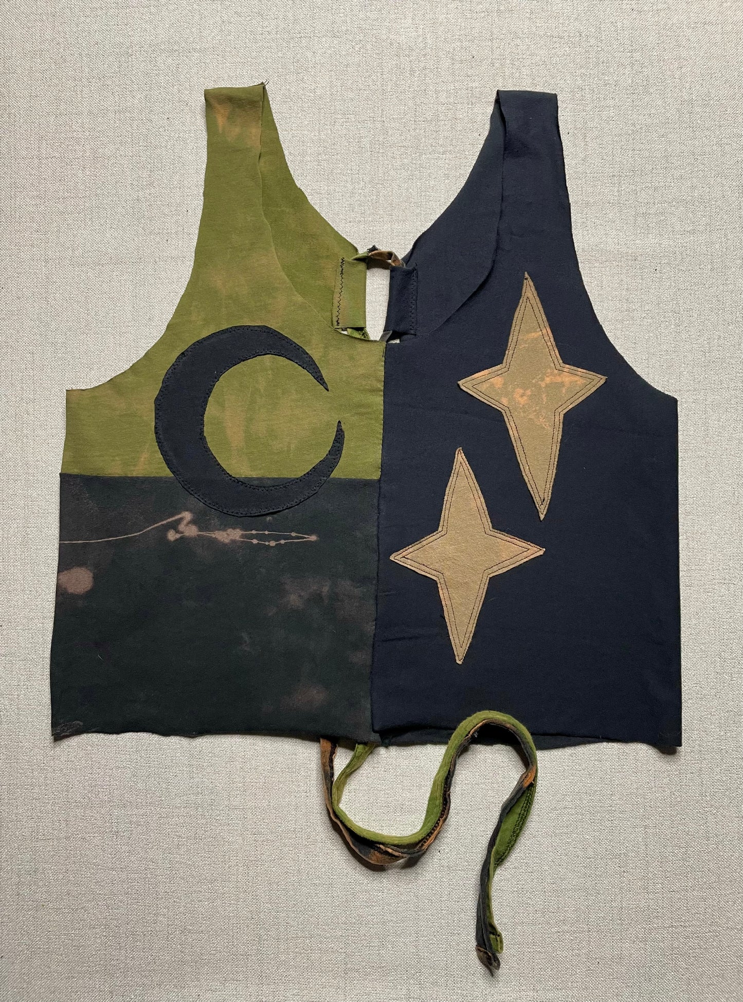 Patchwork Corset Tank 2X/3X
