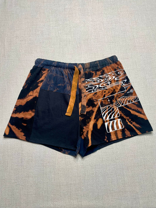 Patchwork Shorts - 31” Elastic - Short L