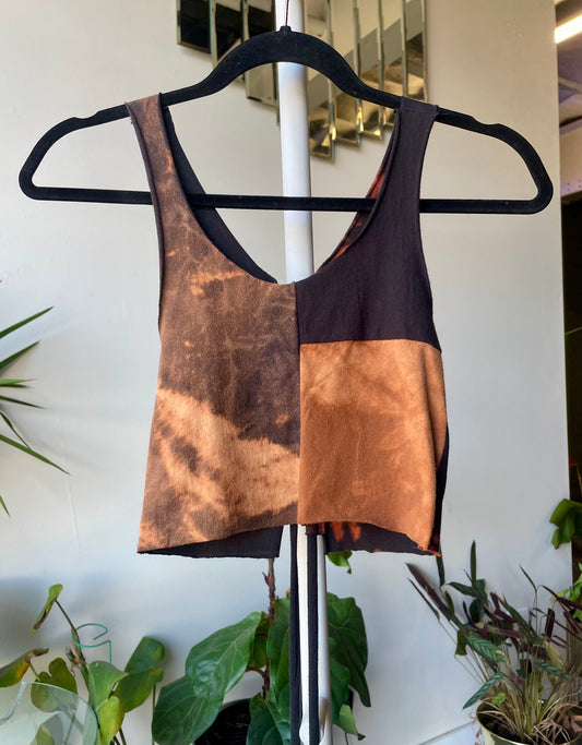Patchwork Corset Tank XS/S
