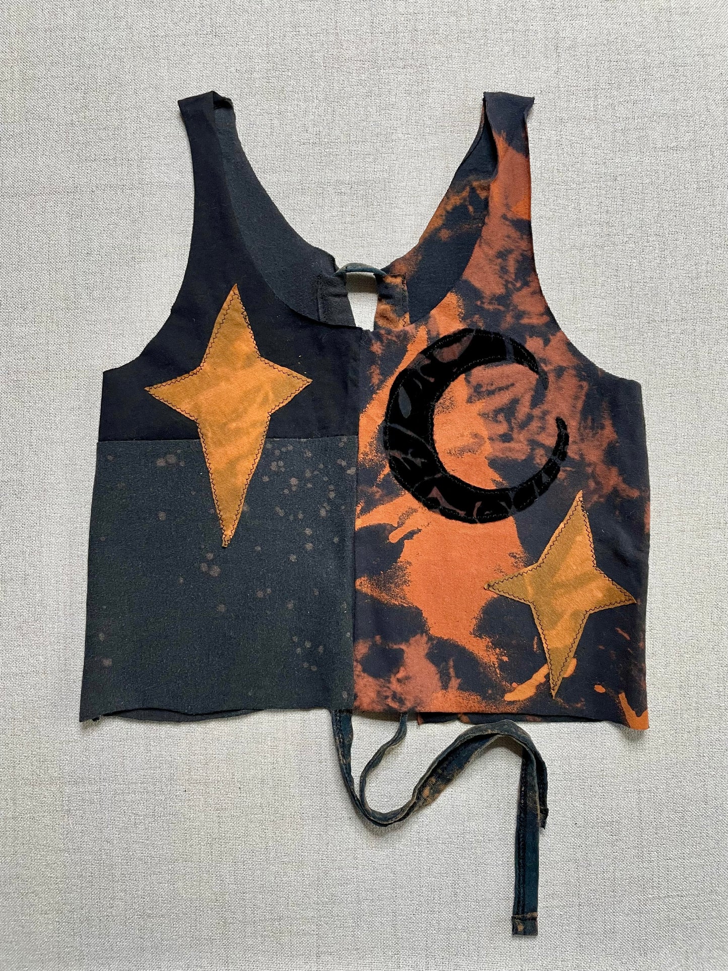 Patchwork Corset Tank L/XL