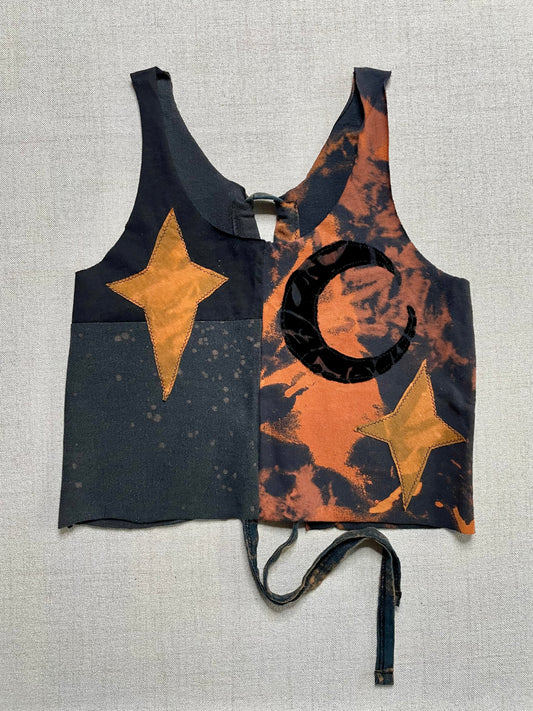 Patchwork Corset Tank L/XL