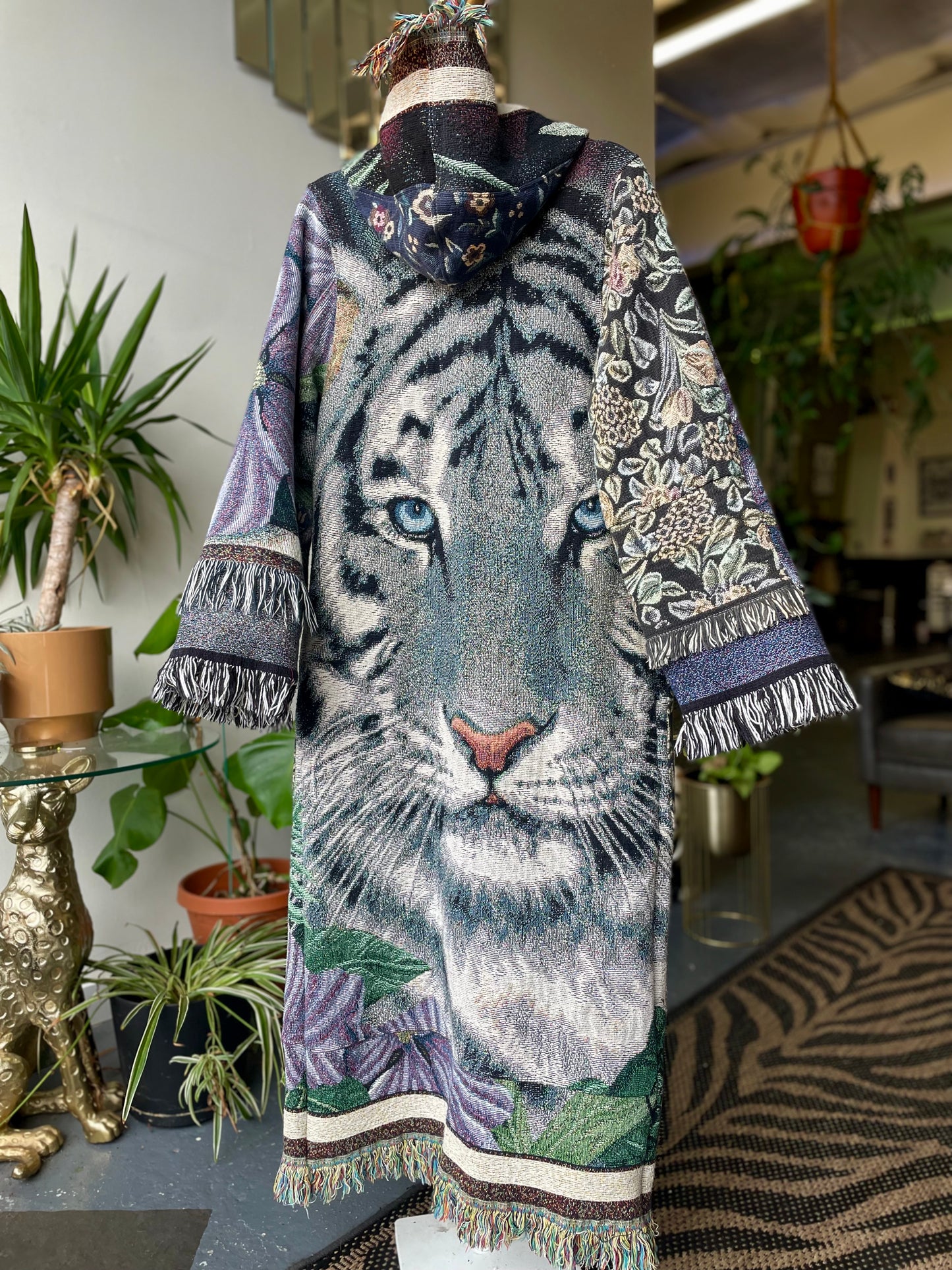 Tapestry Blanket Coat S/M