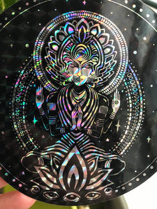Portal Prism Holographic Sticker