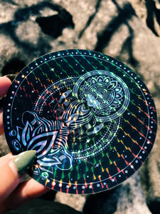 Portal Prism Holographic Sticker