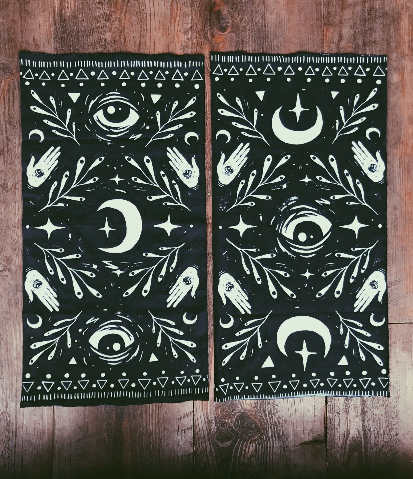 Moon Child Tube Bandana - 9” x 18” Protective Face Covering  - Limited Edition