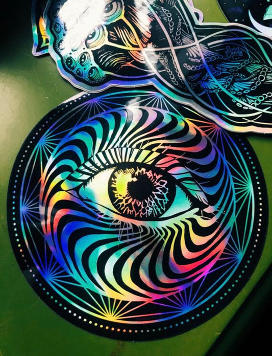 Eye Holographic Sticker